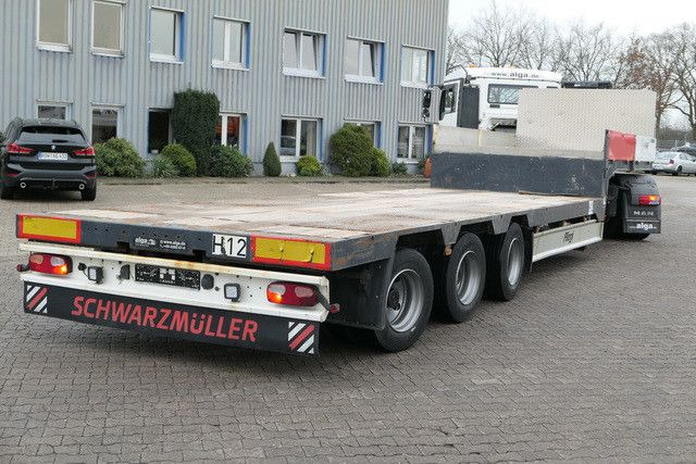 Low loader semi-trailer Fliegl SDS 480, Luft-Lift, Gelenkt, 8.200mm lang, SAF: picture 3