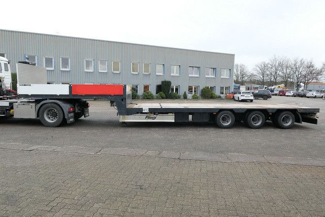Low loader semi-trailer Fliegl SDS 480, Luft-Lift, Gelenkt, 8.200mm lang, SAF: picture 7
