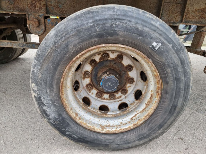 Dropside/ Flatbed semi-trailer Fruehauf STEELSPRING - Drum - 8 tyres: picture 10
