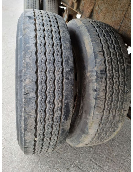 Dropside/ Flatbed semi-trailer Fruehauf STEELSPRING - Drum - 8 tyres: picture 11