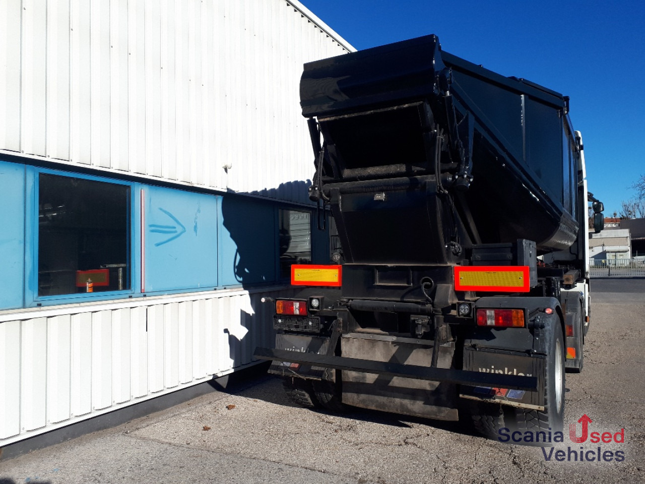 Tipper semi-trailer, Construction machinery IFE Asphalt-Mulde isoliert TÜV 10-2024: picture 9