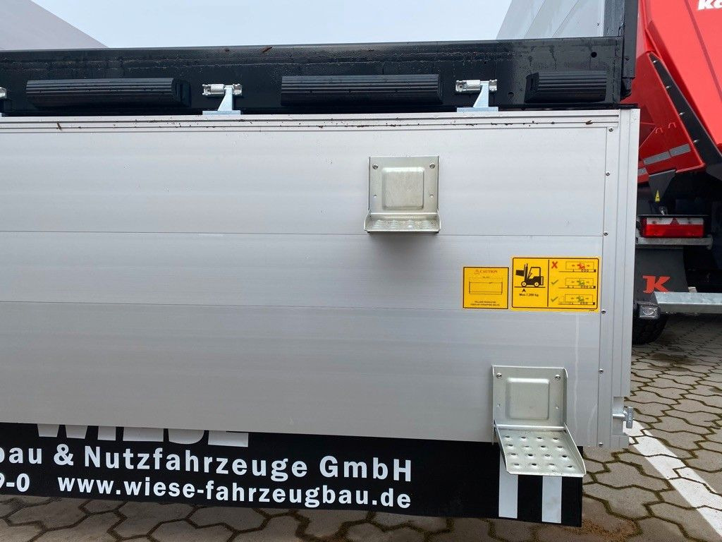 New Dropside/ Flatbed semi-trailer Kässbohrer Bordwandauflieger Twistlocks: picture 6
