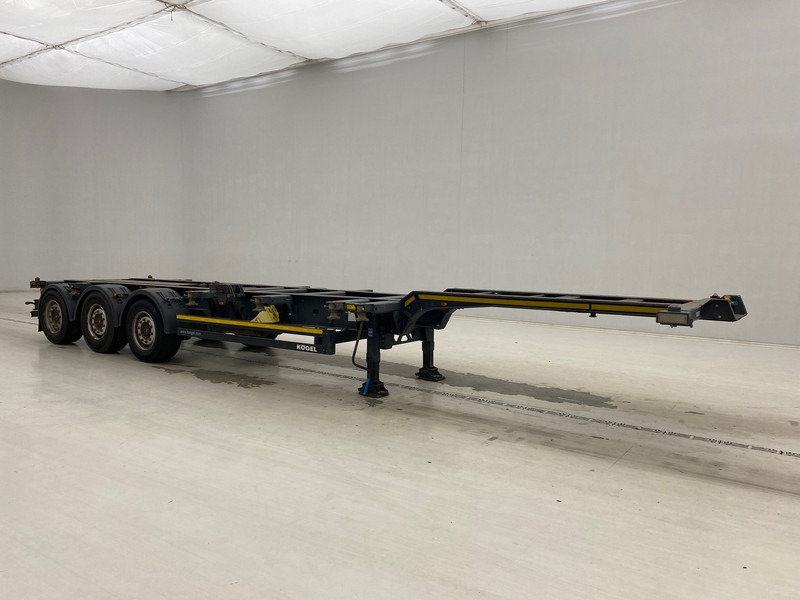 Container transporter/ Swap body semi-trailer Kögel Polyvalent skelet 20-30-40 ft: picture 2