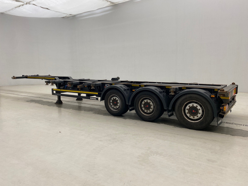 Container transporter/ Swap body semi-trailer Kögel Polyvalent skelet 20-30-40 ft: picture 5