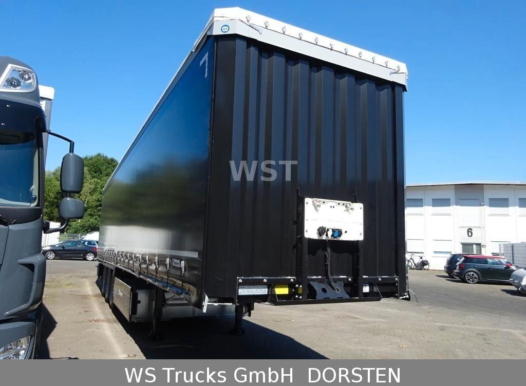 New Curtainsider semi-trailer Krone 4 x Profiliner SDP 27  Edscha  SAF Achsen Sofort: picture 19