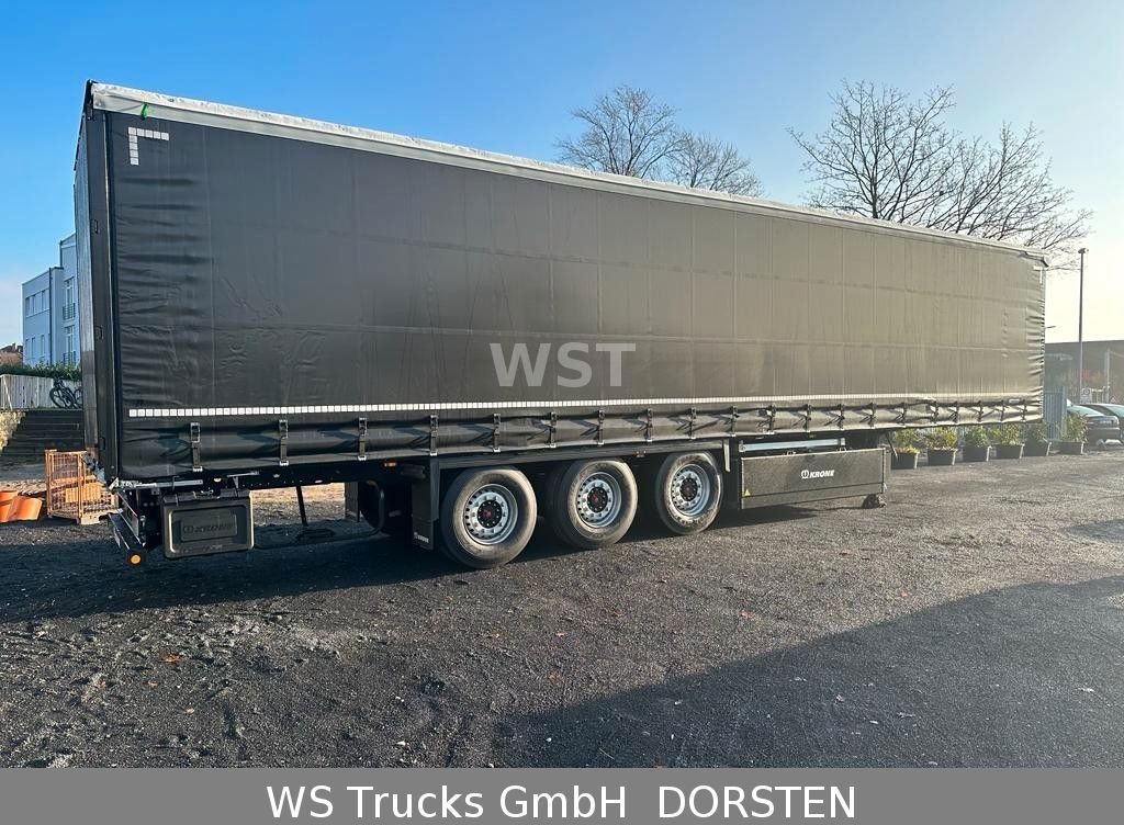 New Curtainsider semi-trailer Krone 4 x Profiliner SDP 27  Edscha  SAF Achsen Sofort: picture 12