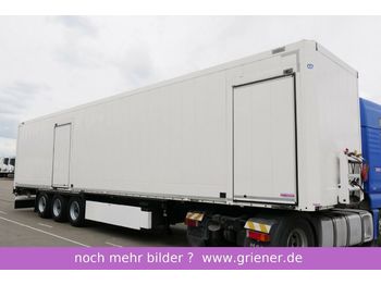 Closed box semi-trailer Krone SDP 27/ STAHLKOFFER TEXTIL / 2 x TÜRE: picture 1