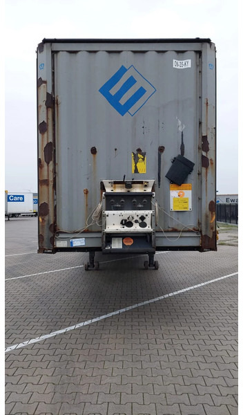 Closed box semi-trailer Krone stack of 4x 2014 Krone XL P400 huckepack valx drum brakes: picture 19