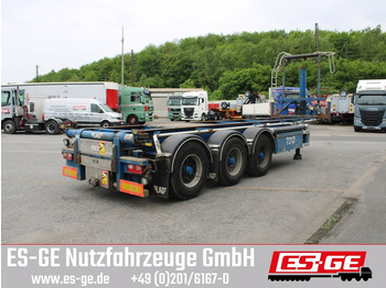 Container transporter/ Swap body semi-trailer LAG 3-Achs-Kipp-Containerchassis: picture 3
