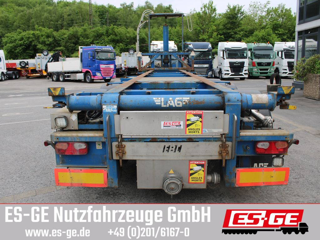 Container transporter/ Swap body semi-trailer LAG 3-Achs-Kipp-Containerchassis: picture 6