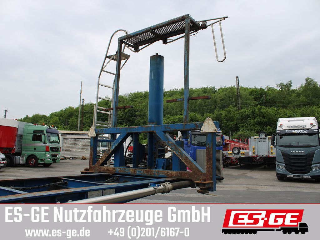 Container transporter/ Swap body semi-trailer LAG 3-Achs-Kipp-Containerchassis: picture 7