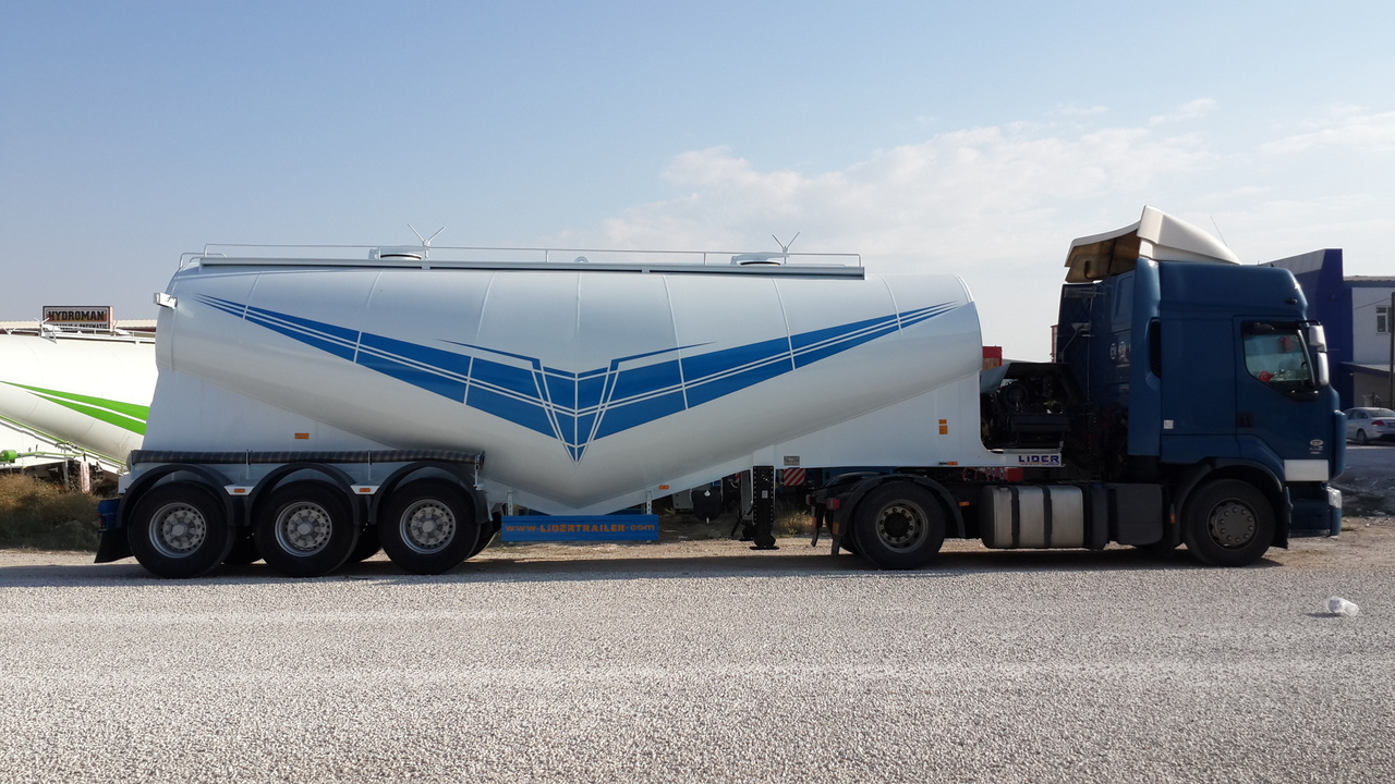 New Tank semi-trailer for transportation of cement LIDER 2023 MODEL NEW CEMENT TANKER: picture 12
