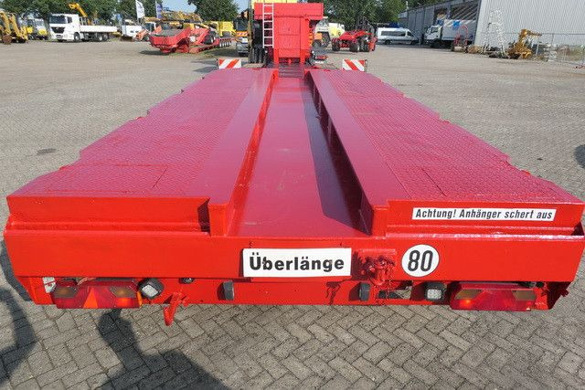 Low loader semi-trailer Langendorf S0-SATANH11.5-46/55, 4-Achser, Dolly, Gelenkt: picture 8