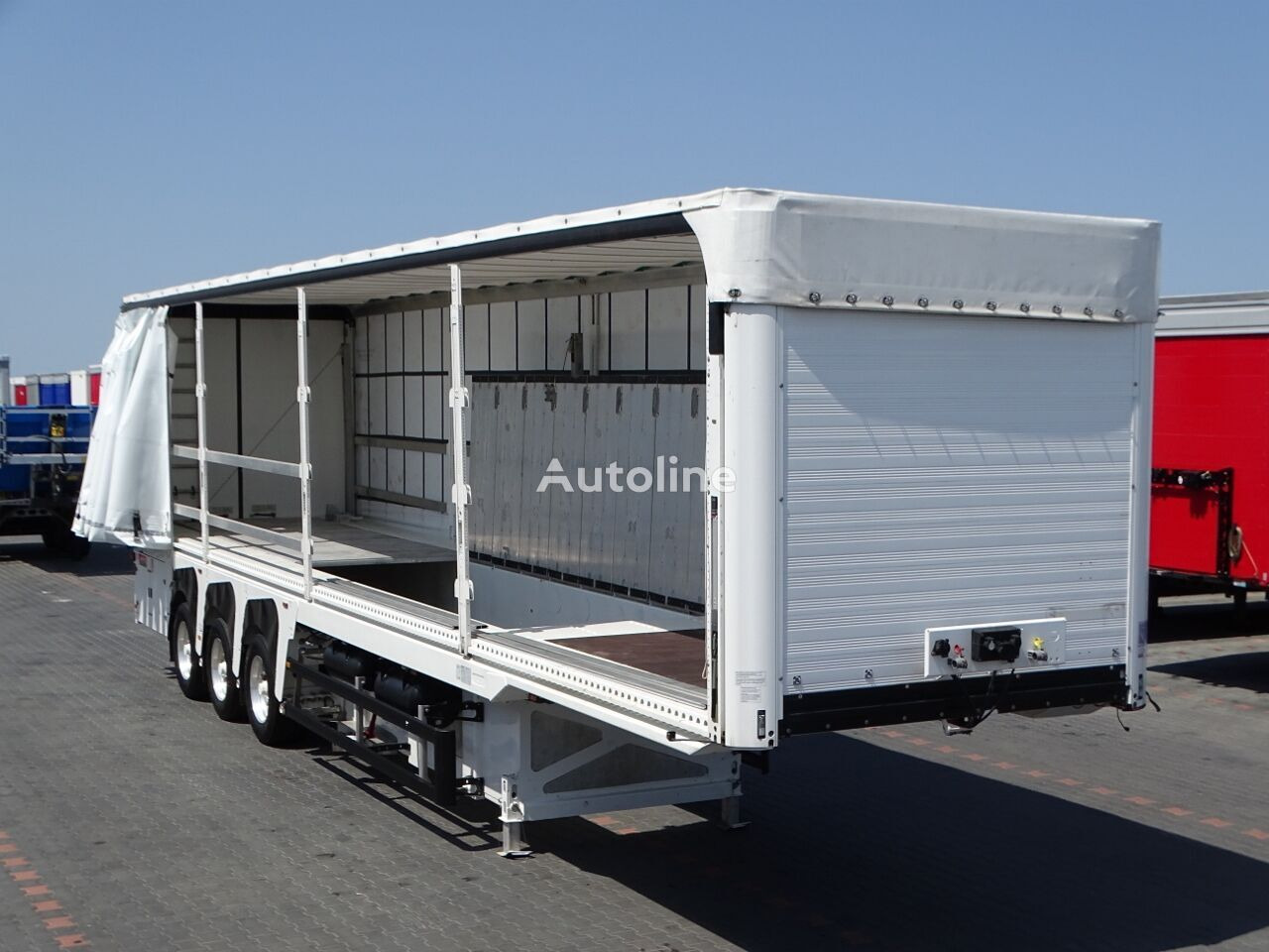 Semi-trailer Langendorf Üvegszállító félpótkocsi: picture 4