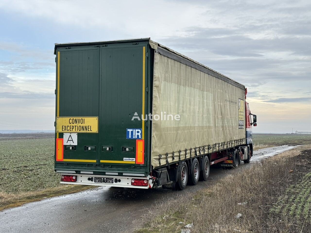 Low loader semi-trailer Meusburger MPS-3 Agabaritic Trailer + ROLLER : FULL REVISION: picture 10