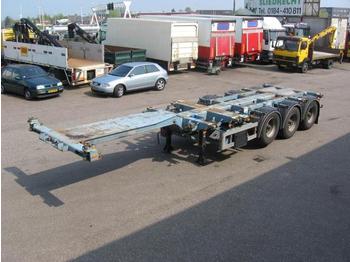 Container transporter/ Swap body semi-trailer Nooteboom MFC 20 40 45 high cube Multi container: picture 1