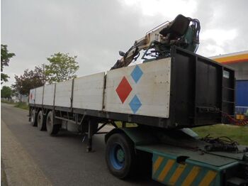 Dropside/ Flatbed semi-trailer Pacton TPD 347: picture 2