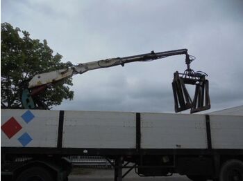 Dropside/ Flatbed semi-trailer Pacton TPD 347: picture 3