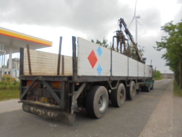 Dropside/ Flatbed semi-trailer Pacton TPD 347: picture 5