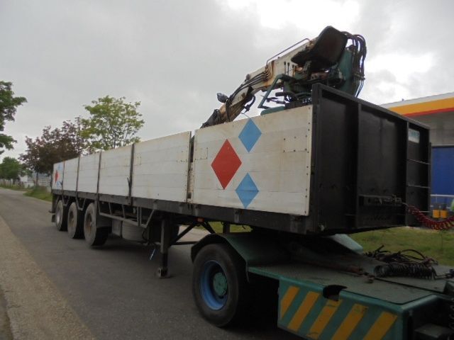 Dropside/ Flatbed semi-trailer Pacton TPD 347: picture 2