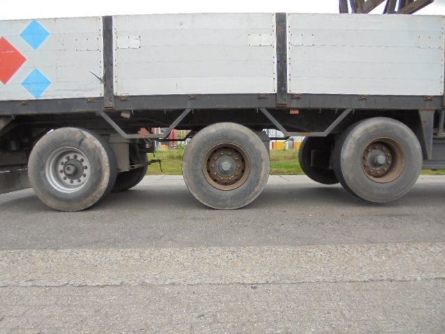 Dropside/ Flatbed semi-trailer Pacton TPD 347: picture 7