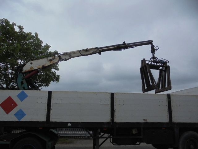 Dropside/ Flatbed semi-trailer Pacton TPD 347: picture 3