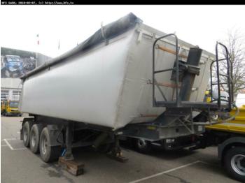 Tipper semi-trailer Reisch Hinterkippauflieger RHKS-35/24 AL Alukippmulde: picture 1