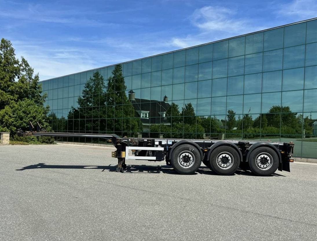 Container transporter/ Swap body semi-trailer Renders 3-AS MULTI CHASSIS SAF AXLES DISC BRAKES LIFT AXLE: picture 2