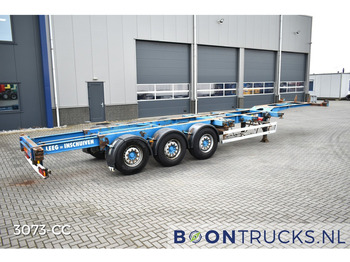 Container transporter/ Swap body semi-trailer Renders ROC 12.27 | 2x20-30-40ft HC * LIFT AXLE * MB DISC * EXTENDABLE REAR: picture 2