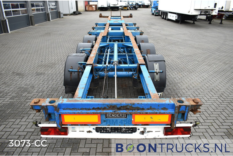 Container transporter/ Swap body semi-trailer Renders ROC 12.27 | 2x20-30-40ft HC * LIFT AXLE * MB DISC * EXTENDABLE REAR: picture 7