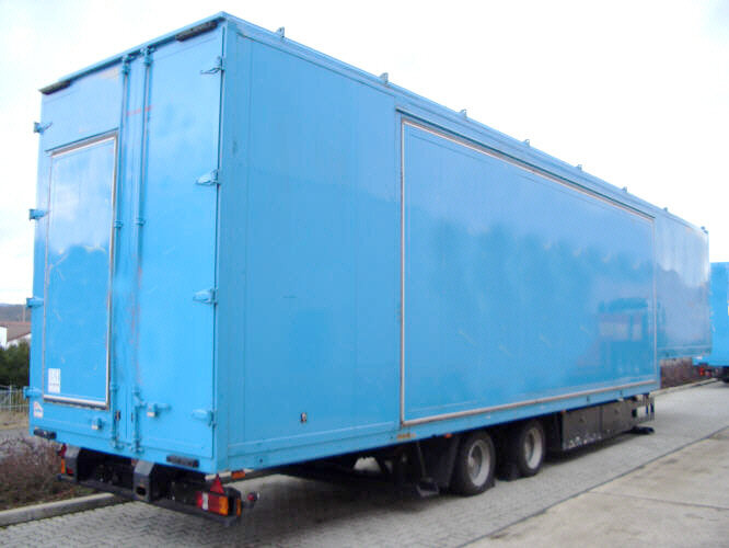 Closed box semi-trailer SAnh SAK17 WILLE SAK17 mobile Ausstellungshalle Mega Jumbo: picture 3