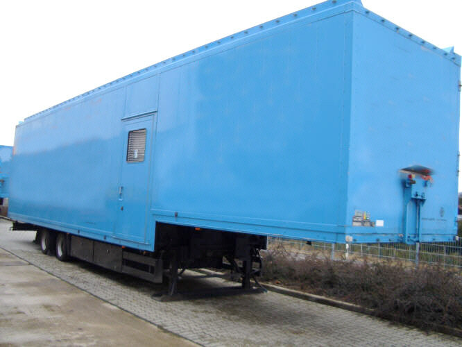 Closed box semi-trailer SAnh SAK17 WILLE SAK17 mobile Ausstellungshalle Mega Jumbo: picture 2