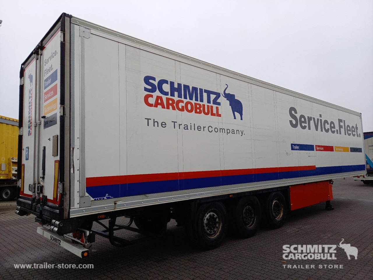 Isothermal semi-trailer SCHMITZ Auflieger Tiefkühler Multitemp Double deck: picture 12