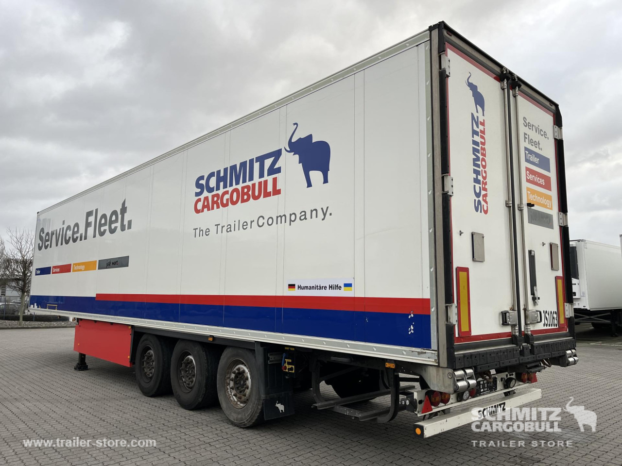 Isothermal semi-trailer SCHMITZ Auflieger Tiefkühler Multitemp Double deck: picture 9