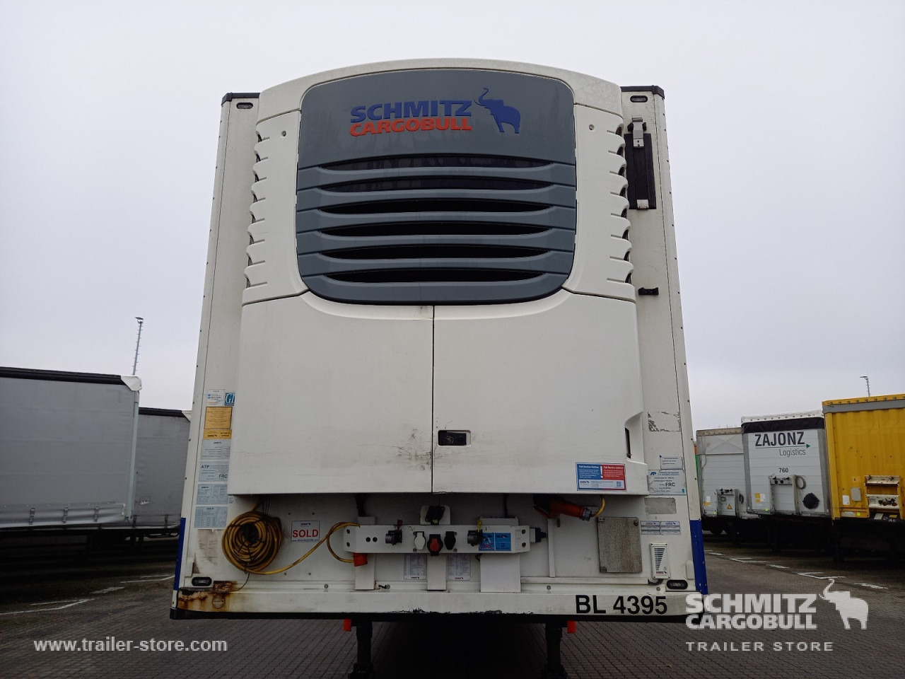 Isothermal semi-trailer SCHMITZ Auflieger Tiefkühler Multitemp Double deck: picture 16