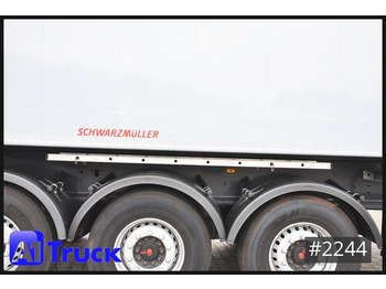 Tipper semi-trailer SCHWARZMUELLER 57m³, Kipper 136tkm Kombitür: picture 4