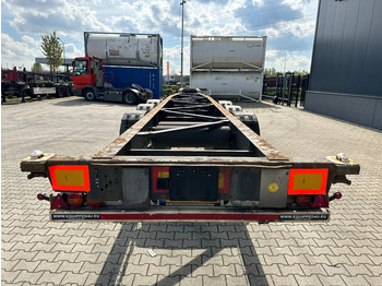 Container transporter/ Swap body semi-trailer Schmitz Cargobull 45FT HC, empty weight: 4.240kg, BPW+drum, NL-chassis, APK: 02/2025, 3x available: picture 4