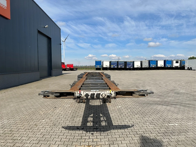 Container transporter/ Swap body semi-trailer Schmitz Cargobull 45FT HC, empty weight: 4.240kg, BPW+drum, NL-chassis, APK: 02/2025, 3x available: picture 5