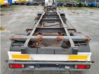 Container transporter/ Swap body semi-trailer Schmitz Cargobull Gotha AWF18 2-Assen SAF - BDF Systeem - Schijfremmen - Luchtvering - (O1353): picture 5