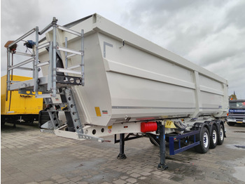Tipper semi-trailer Schmitz Cargobull SCB S3D 3-Assen - Tipper 46m³ - Steel/Steel - Lift Axle - TOP! (O1636): picture 2