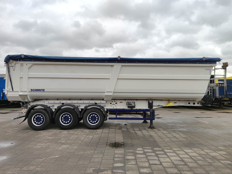 Tipper semi-trailer Schmitz Cargobull SCB S3D 3-Assen - Tipper 46m³ - Steel/Steel - Lift Axle - TOP! (O1636): picture 13