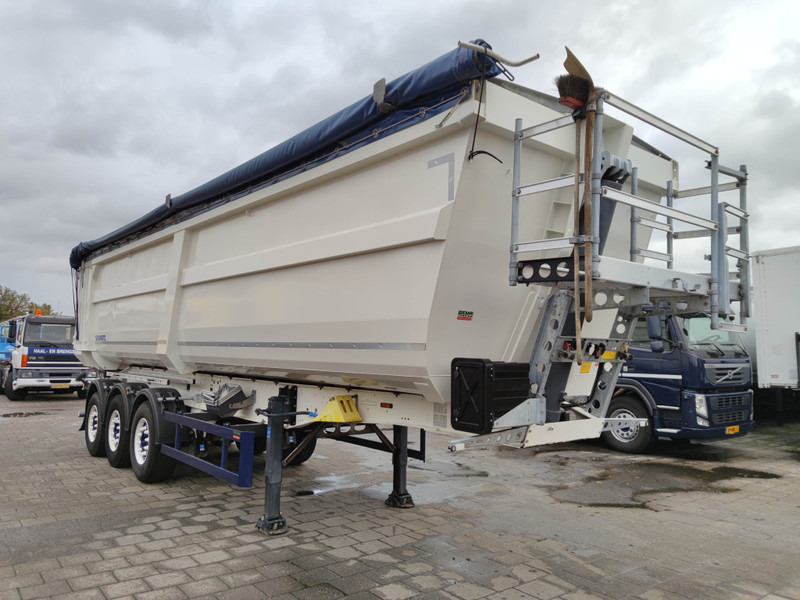 Tipper semi-trailer Schmitz Cargobull SCB S3D 3-Assen - Tipper 46m³ - Steel/Steel - Lift Axle - TOP! (O1636): picture 4