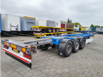 Container transporter/ Swap body semi-trailer Schmitz Cargobull SGF*S3 3Assen SAF - LiftAxle - All Connections - Sliding Head and Back (O1455): picture 2