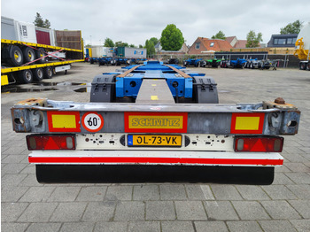 Container transporter/ Swap body semi-trailer Schmitz Cargobull SGF*S3 3Assen SAF - LiftAxle - All Connections - Sliding Head and Back (O1455): picture 4