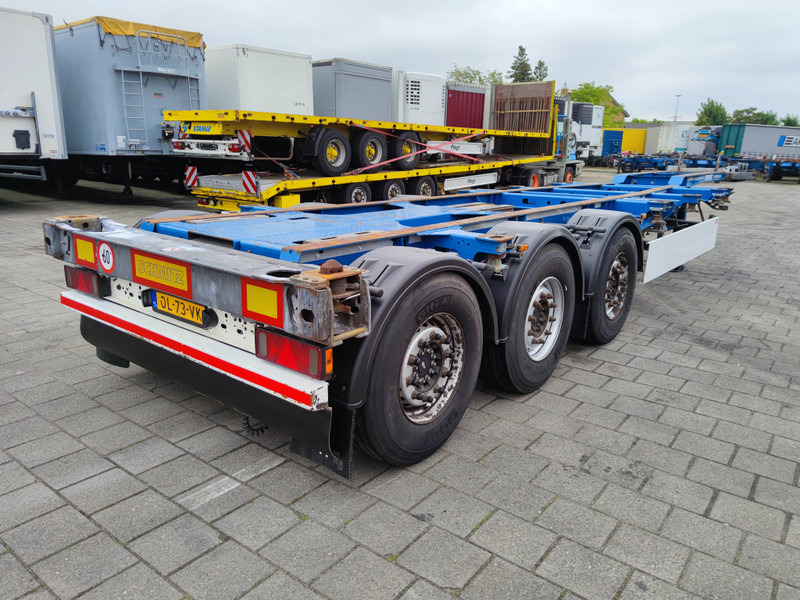 Container transporter/ Swap body semi-trailer Schmitz Cargobull SGF*S3 3Assen SAF - LiftAxle - All Connections - Sliding Head and Back (O1455): picture 10