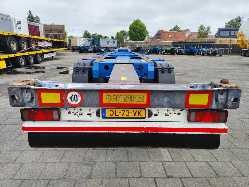 Container transporter/ Swap body semi-trailer Schmitz Cargobull SGF*S3 3Assen SAF - LiftAxle - All Connections - Sliding Head and Back (O1455): picture 4