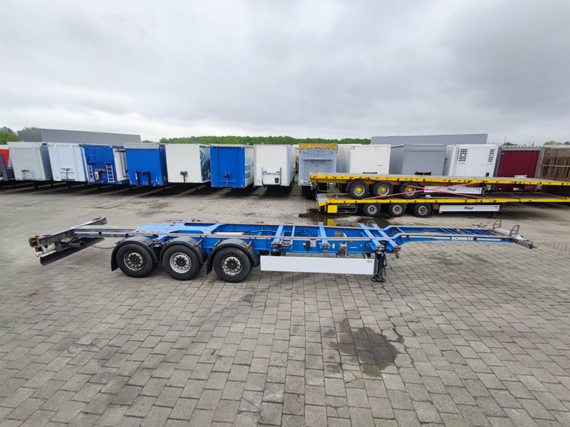 Container transporter/ Swap body semi-trailer Schmitz Cargobull SGF*S3 3Assen SAF - LiftAxle - All Connections - Sliding Head and Back (O1455): picture 11