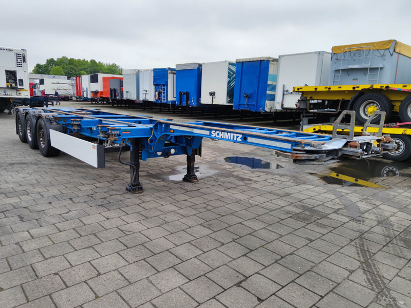 Container transporter/ Swap body semi-trailer Schmitz Cargobull SGF*S3 3Assen SAF - LiftAxle - All Connections - Sliding Head and Back (O1455): picture 12