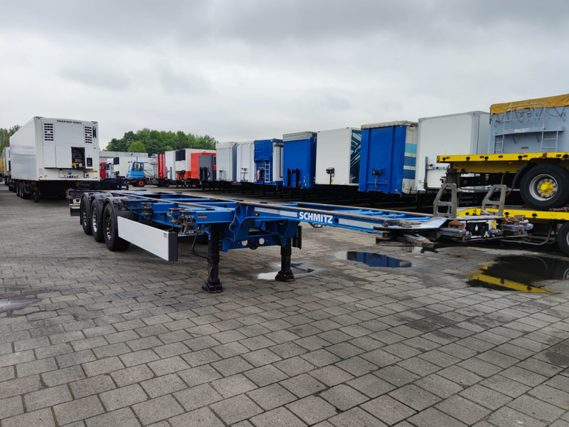 Container transporter/ Swap body semi-trailer Schmitz Cargobull SGF*S3 3Assen SAF - LiftAxle - All Connections - Sliding Head and Back (O1455): picture 5