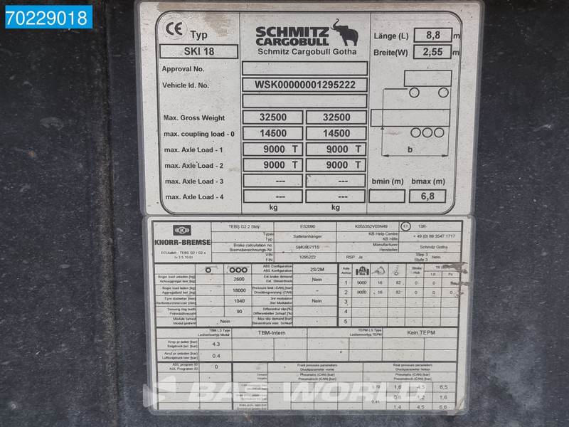 Tipper semi-trailer Schmitz Cargobull SKI 18 2 axles 25m3: picture 16